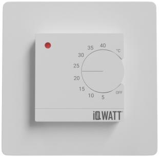 Электронный терморегулятор механическое управление IQ THERMOSTAT D white