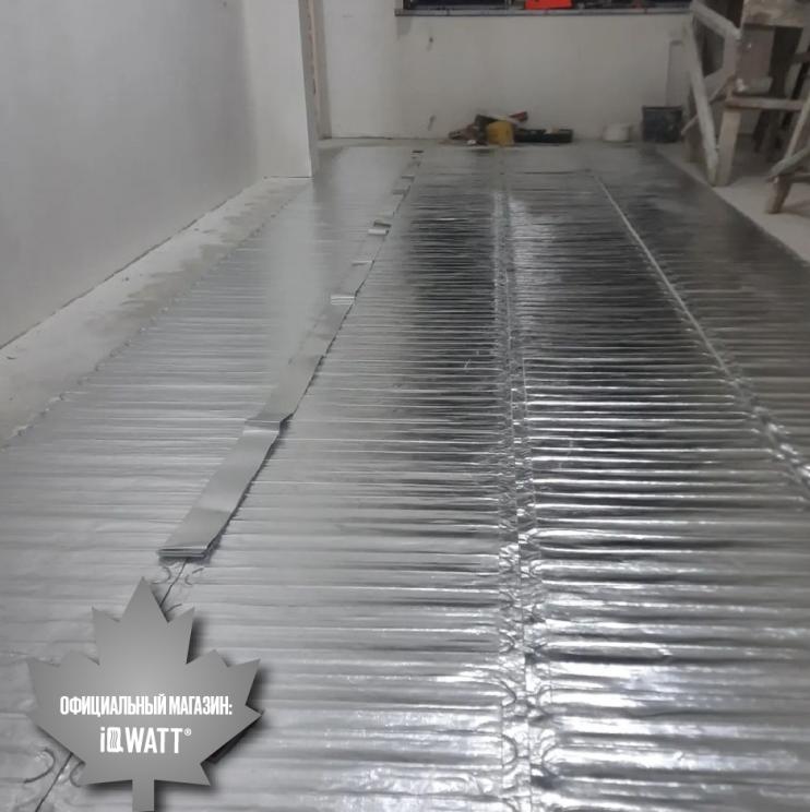 Ультратонкий греющий мат IQ LAMINATE MAT 150 Вт/м.кв - 5,0м²