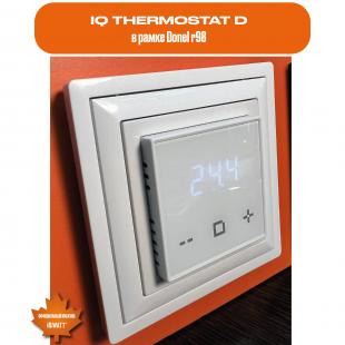 Электронный программируемый термостат IQ THERMOSTAT D графит WI-FI