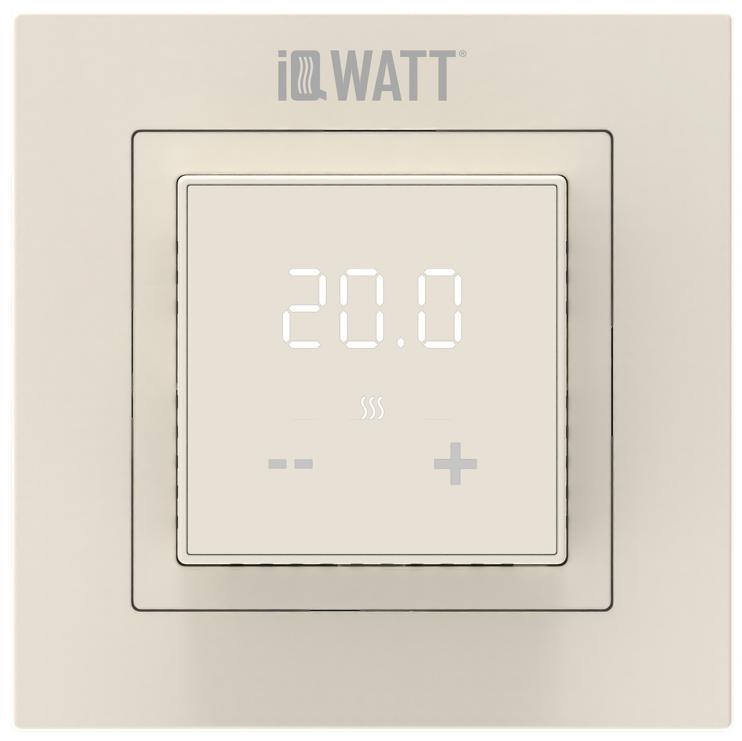Электронный термостат IQ THERMOSTAT D слоновая кость
