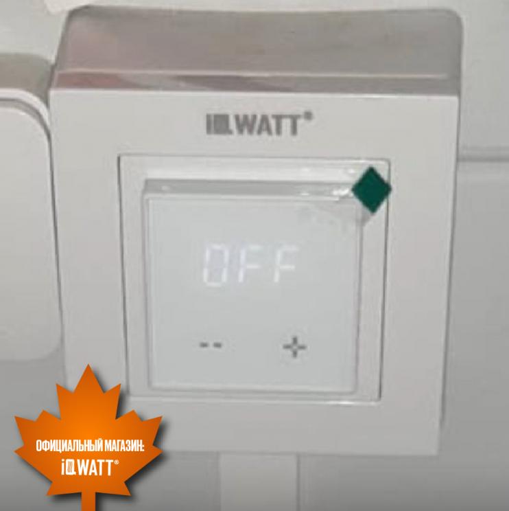 Электронный программируемый термостат IQ THERMOSTAT D слоновая кость WI-FI